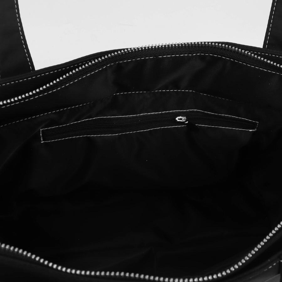 Buy Cotton Tote Bag Cute Minimalist Design Black Heart Online in